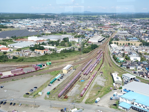 秋田港の貨物線