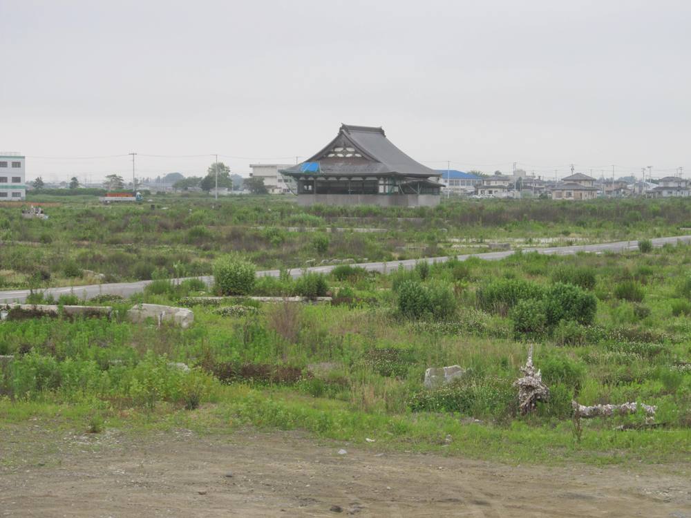 名取川河口、右岸